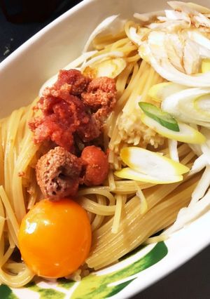 ネギの和風明太子パスタ-レシピのメイン写真