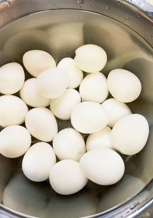 簡単♫うずらの卵の茹で方-レシピのメイン写真