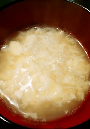 卵と粉末だしだけ!お吸い物なのに茶碗蒸し-レシピのメイン写真