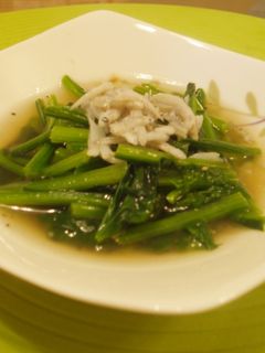 ほうれん草しらすあんかけ-レシピのメイン写真