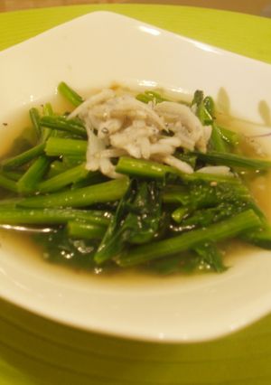 ほうれん草しらすあんかけ-レシピのメイン写真
