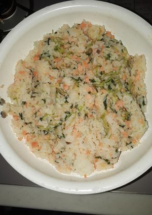 鮭チャーハン-レシピのメイン写真