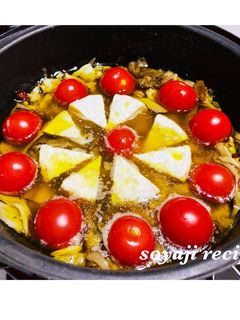 キャンプでアヒージョ アサリとチーズ美味-レシピのメイン写真