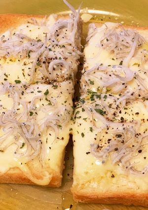 ★簡単 シラスチーズトースト（スラチト）-レシピのメイン写真