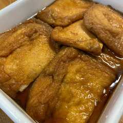 รูปของ 甘じょっぱ味が美味い♡ 稲荷揚げ煮