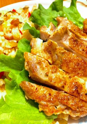 炊飯器で簡単！本格！ケイジャンチキン-レシピのメイン写真
