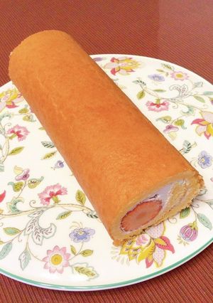 ロールケーキ-レシピのメイン写真