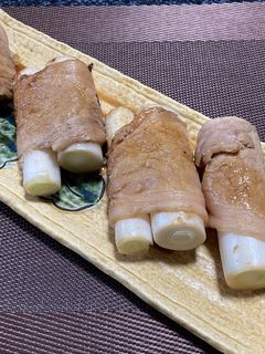 ネギの豚肉巻き!(^^)!-レシピのメイン写真