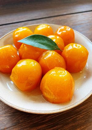 風邪予防☆免疫力UPに！金柑の甘露煮-レシピのメイン写真