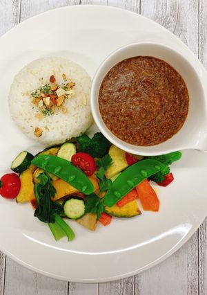 野菜を食べるキーマカレー-レシピのメイン写真