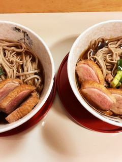 鴨南蛮そば-レシピのメイン写真