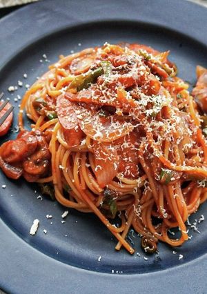 秘伝！ランチに本格プロの賄いナポリタン-レシピのメイン写真