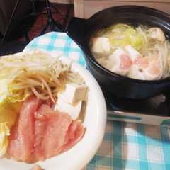 รูปของ お家で鶏しゃぶ