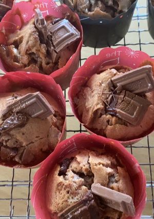 チョコチャンクマシュマフィン-レシピのメイン写真