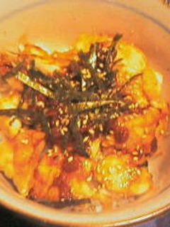 ささみの甘辛みそ丼-レシピのメイン写真