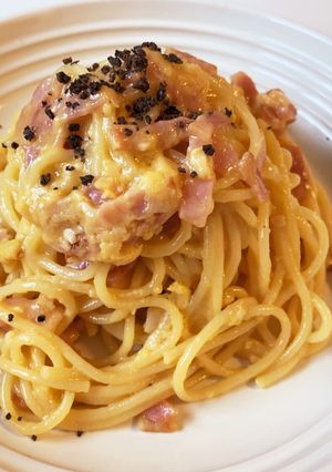 至高のカルボナーラ-レシピのメイン写真
