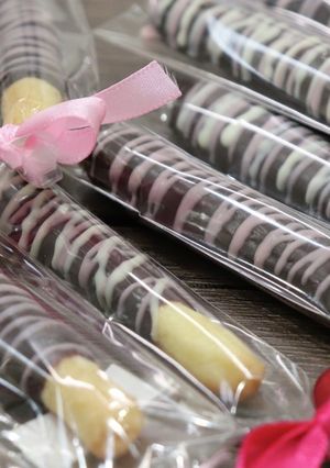材料3つで簡単生チョコポッキー風-レシピのメイン写真