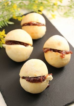 超簡単！30分パン作り☆あんバタフランス-レシピのメイン写真