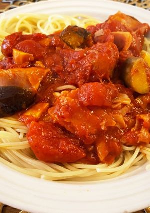 簡単！スパゲッティアラビアータ-レシピのメイン写真