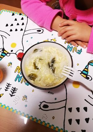 体調不良に☆あんかけ卵にゅうめん-レシピのメイン写真