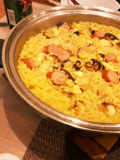 【超簡単!】フライパン1つカレーパエリア-レシピのメイン写真