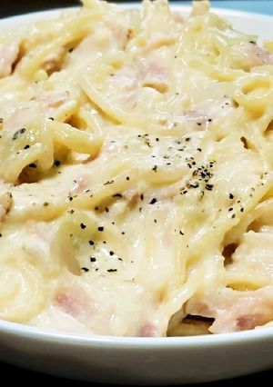 【ホットクック】カルボナーラ【試行中】-レシピのメイン写真