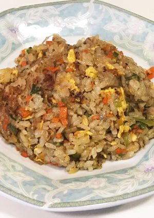 【子供用】野菜たっぷり簡単本格チャーハン-レシピのメイン写真