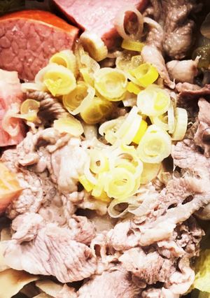 お好きなお肉、お野菜で★ごま油鍋-レシピのメイン写真