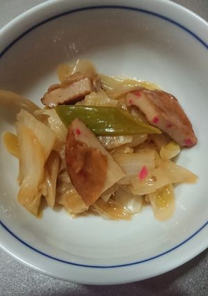 白菜とはんぺんの煮物-レシピのメイン写真