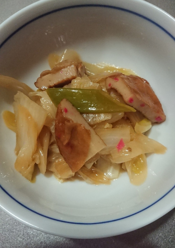 白菜とはんぺんの煮物-レシピのメイン写真