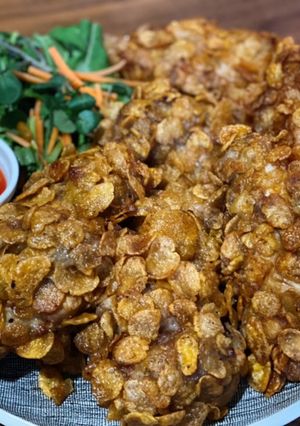 コーンフレークでクリスピーチキン-レシピのメイン写真