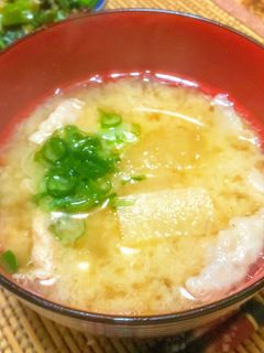 材料2つだけで絶品豚こまと大根だけの豚汁-レシピのメイン写真