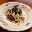 ダイエット用きの子と鶏肉のクリームパスタ