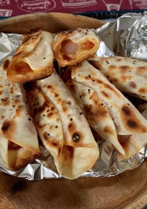 餃子の皮でウインナー巻き-レシピのメイン写真