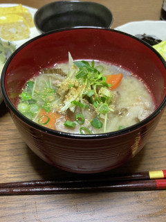 山椒を入れて具沢山豚汁☆多量7杯分-レシピのメイン写真