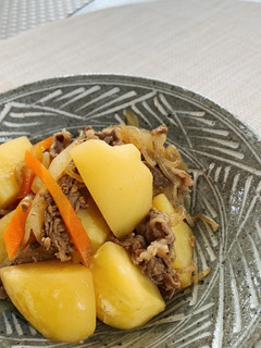 蒸し煮肉じゃが-レシピのメイン写真