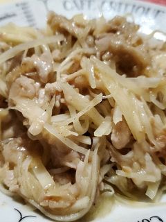 シャキシャキジャガ芋と豚肉炒め-レシピのメイン写真