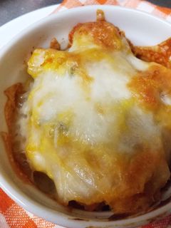 煮物リメイク♪かぼちゃのマヨチーズ焼き-レシピのメイン写真