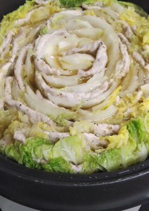 工夫なし簡単☆白菜と豚肉のミルフィーユ-レシピのメイン写真