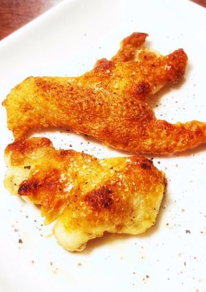 そのまんま焼鳥皮-レシピのメイン写真