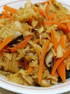 切り干し大根の煮物-レシピのメイン写真
