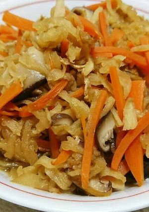 切り干し大根の煮物-レシピのメイン写真