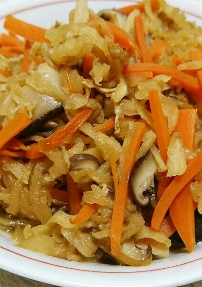 切り干し大根の煮物-レシピのメイン写真