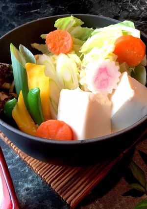 白だし豆乳鍋　低カロリー湯豆腐-レシピのメイン写真