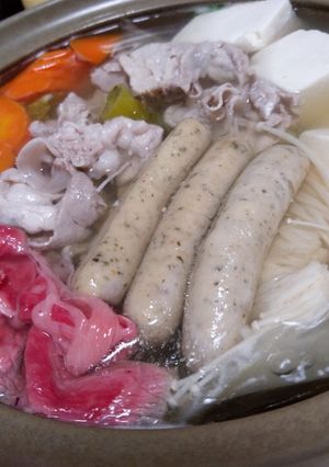 しゃぶしゃぶにウインナーのススメ-レシピのメイン写真