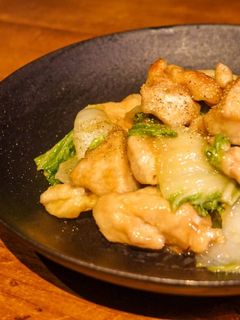 【簡単】鶏むね肉と白菜のスタミナ焼き-レシピのメイン写真
