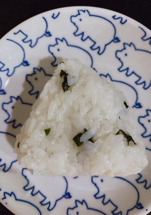 しらすわかめおにぎり☆ペースト食、嚥下食-レシピのメイン写真
