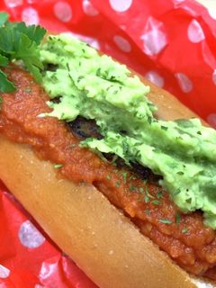 自家製ソーセージとWソースのホットドッグ-レシピのメイン写真