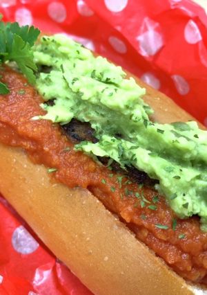 自家製ソーセージとWソースのホットドッグ-レシピのメイン写真
