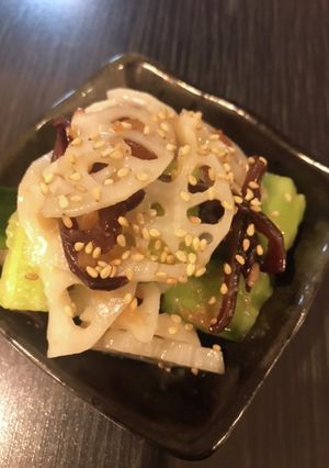 蓮根ときゅうりの梅和え-レシピのメイン写真